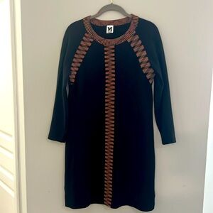 🇮🇹🇮🇹🇮🇹 MISSONI BLACK KNIT DRESS SIZE 8 NWOT 🇮🇹🇮🇹🇮🇹